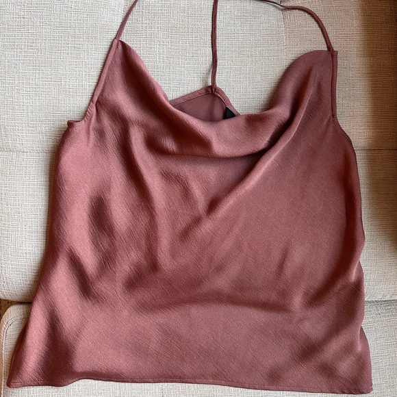 Express Racerback Cowl Neck Cami - Picture 2 of 4